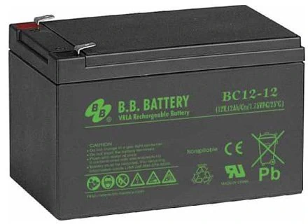 B.B. Battery BC 12-12 B.B. Battery BC 12-12